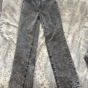 Fashion Nova Charcoal Skinny Jeans